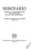 Seminario Sobre la Participación de la Mujer en la Vida Nacional