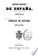 Sentencias del Consejo de estado