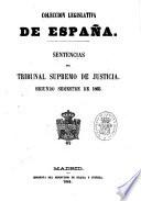 Sentencias del Tribunal Supremo de justicia