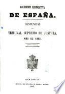 Sentencias del Tribunal Supremo de justicia