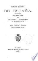 Sentencias del Tribunal supremo de justicia