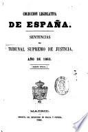 Sentencias del Tribunal supremo de justicia