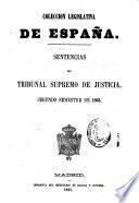 Sentencias del Tribunal Supremo de justicia