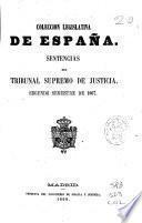 Sentencias del Tribunal Supremo de Justicia