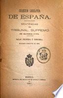 Sentencias del Tribunal Supremo en materia civil