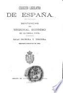 Sentencias del Tribunal Supremo en materia civil