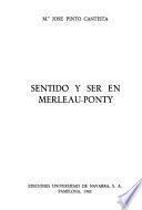 Sentido y ser en Merleau-Ponty