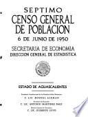 Séptimo censo general de población, 6 de junio de 1950