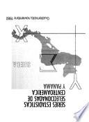 Series estadísticas seleccionadas de Centroamérica y Panamá