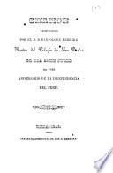 Sermon pronunciado por el D. D. Bartolomé Herrera ... el dia 28 de julio de 1846, aniversario de la independencia del Peru