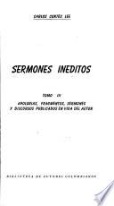 Sermones ineditos