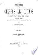 Sesiones de los cuerpos lejislativos de la República de Chile, 1811-1845
