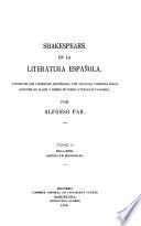 Shakespeare en la literatura española: Realismo, escuelas modernas