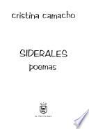 Siderales, poemas
