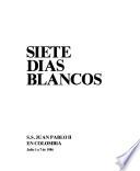 Siete días blancos