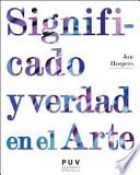 Significado y verdad en el Arte