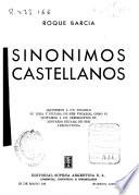 Sinónimos castellanos