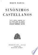 Sinónimos castellanos
