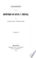 Sinópsis de los ortópteros de España y Portugal
