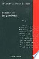 Sintaxis de las partículas