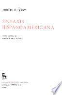 Sintaxis hispanoamericana