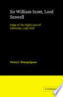 Sir William Scott, Lord Stowell