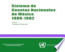Sistema de Cuentas Nacionales de México 1980-1982. Tomo II. Cuentas de producción