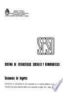 Sistema de estadísticas sociales y demográficas