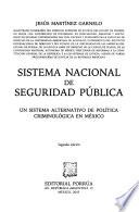 Sistema nacional de seguridad pública