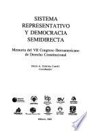 Sistema representativo y democracia semidirecta