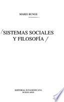 Sistemas sociales y filosofía