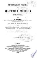 Sistematización práctica de la materia médica