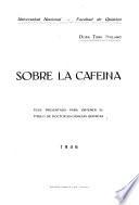 Sobre la cafeina