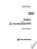 Sobre la reconciliación