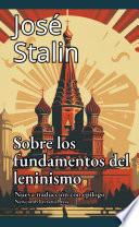 Sobre los fundamentos del leninismo