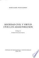 Sociedad civil y virtud cívica en Adam Ferguson