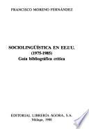 Sociolingüística en EE.UU. (1975-1985)