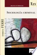 Sociología criminal