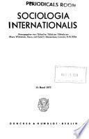 Sociologia internationalis