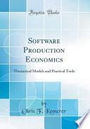 Software Production Economics