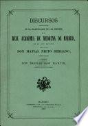 Solemne Sesión Inaugural Curso 1876 - Estudio de la sordomudez