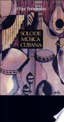 Solo de música cubana