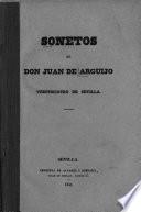 Sonetos de d. Juan de Arguijo ; veinticuatro de Sevilla