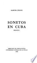 Sonetos en Cuba