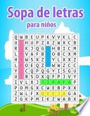 Sopa de letras para niños