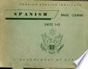 Spanish Basic Course