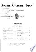 Spanish Cultural Index