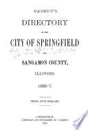 Springfield (Sangamon County, Illinois) City Directory