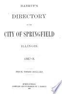 Springfield (Sangamon County, Illinois) City Directory