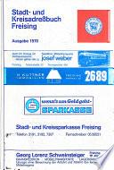 Stadt- und Kreisadreßbuch Freising